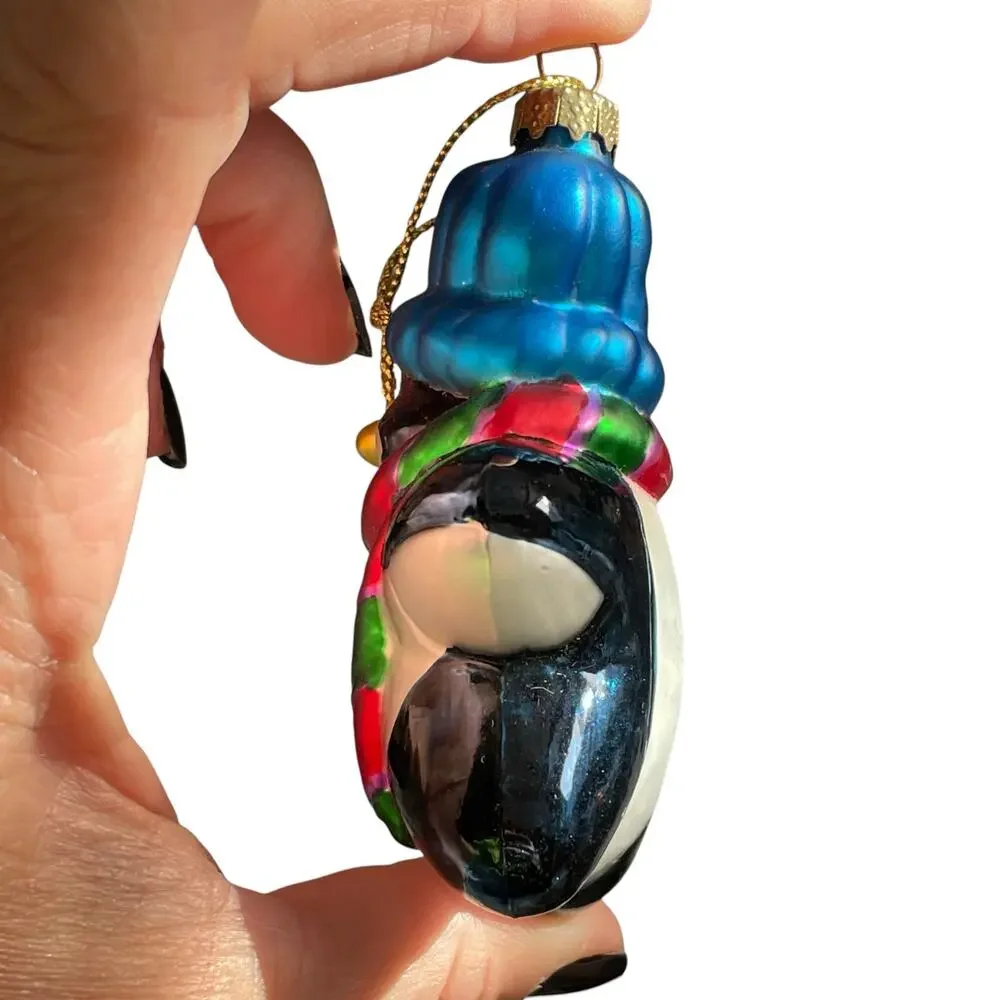Thomas Pacconi Museum Series Penguin Ornament Glass Christmas Retired Vtg READ